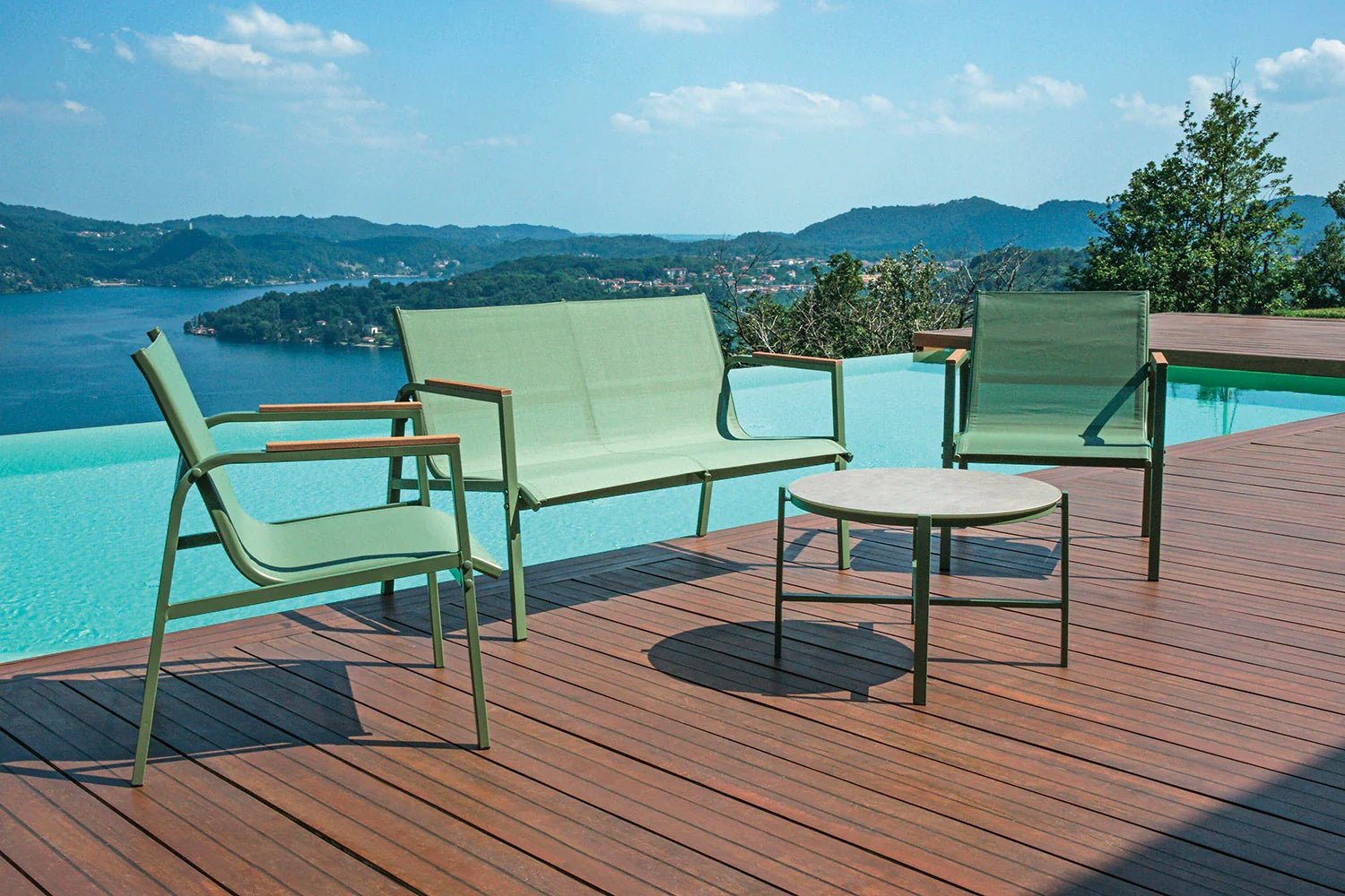 Set Salotto da giardino in ferro Tarquinia - Outdoor Privé