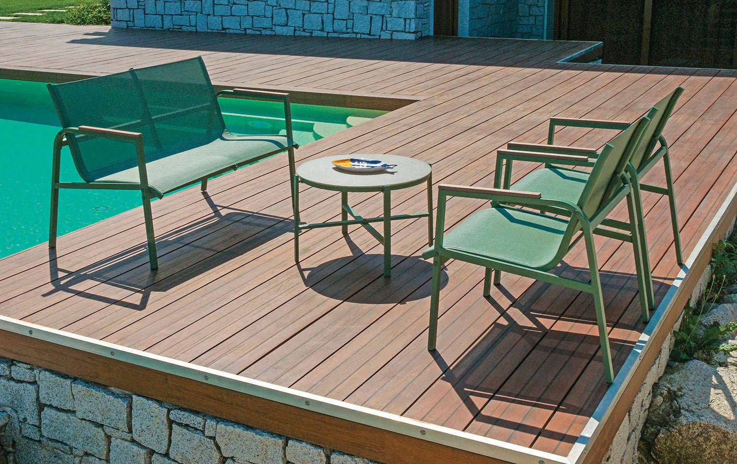 Set Salotto da giardino in ferro Tarquinia - Outdoor Privé