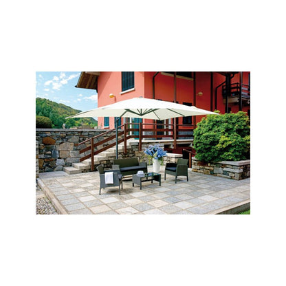 OMBRELLONE CALIFORNIA IN ALLUMINIO 3X3 MT. - Outdoor Privé