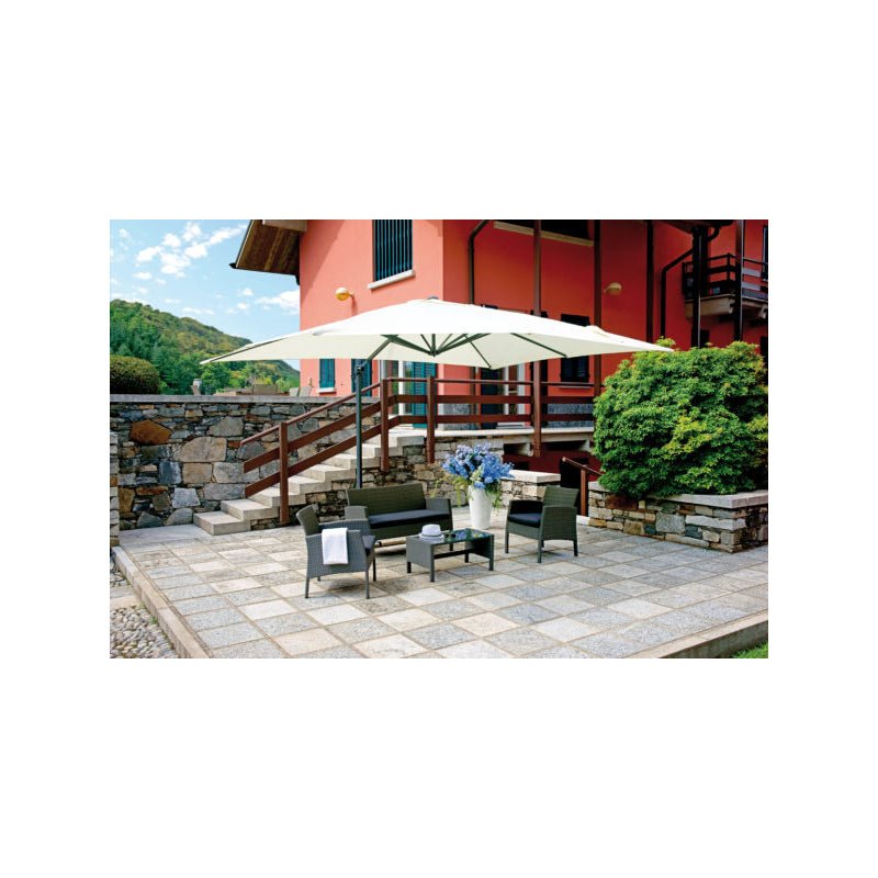OMBRELLONE CALIFORNIA IN ALLUMINIO 3X3 MT. - Outdoor Privé