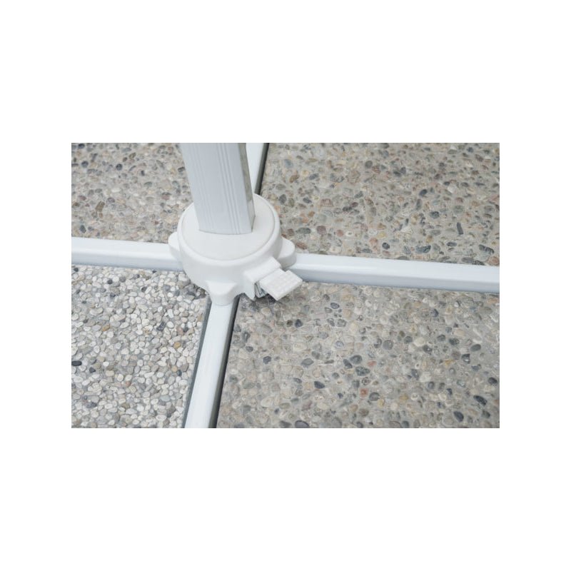 OMBRELLONE CALIFORNIA 3X3 MT. ALLUMINIO CON TILT BASCULANTE - Outdoor Privé