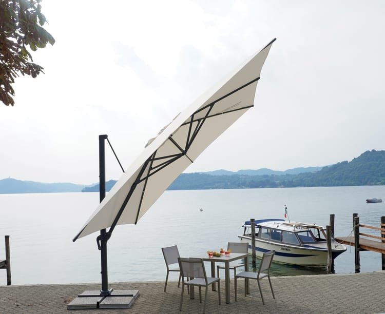 OMBRELLONE DECENTRATO QUADRATO 4 x 4 mt. - Outdoor Privé