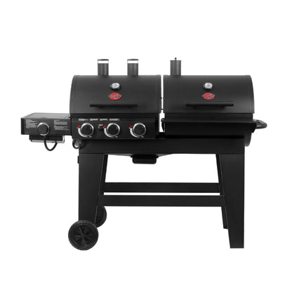 Barbecue a gas e carbone Double Play® Char - Griller - Outdoor Privé