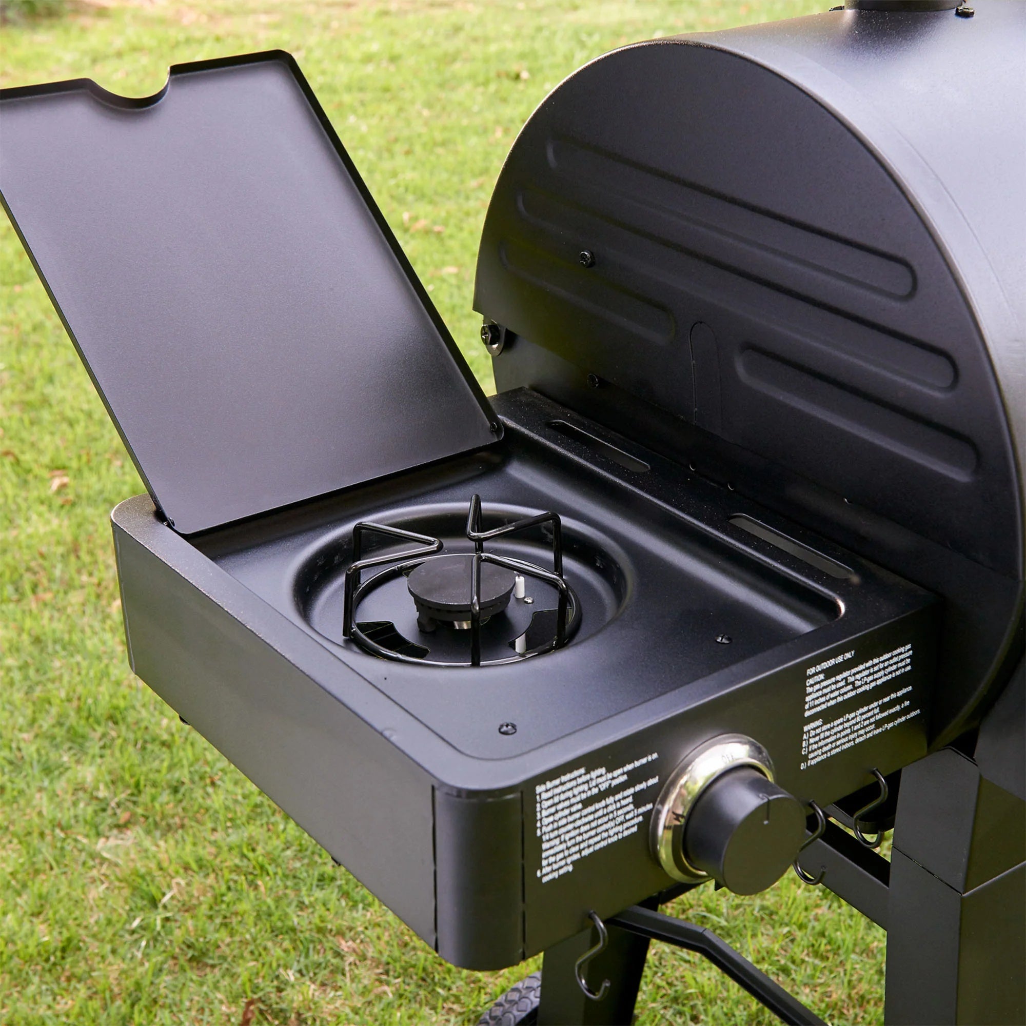 Barbecue a gas e carbone Double Play® Char - Griller - Outdoor Privé