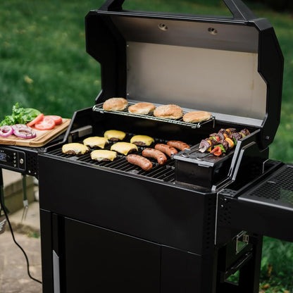 Barbecue e affumicatore a carbonella digitale AutoIgnite Series 545 Masterbuilt - Outdoor Privé