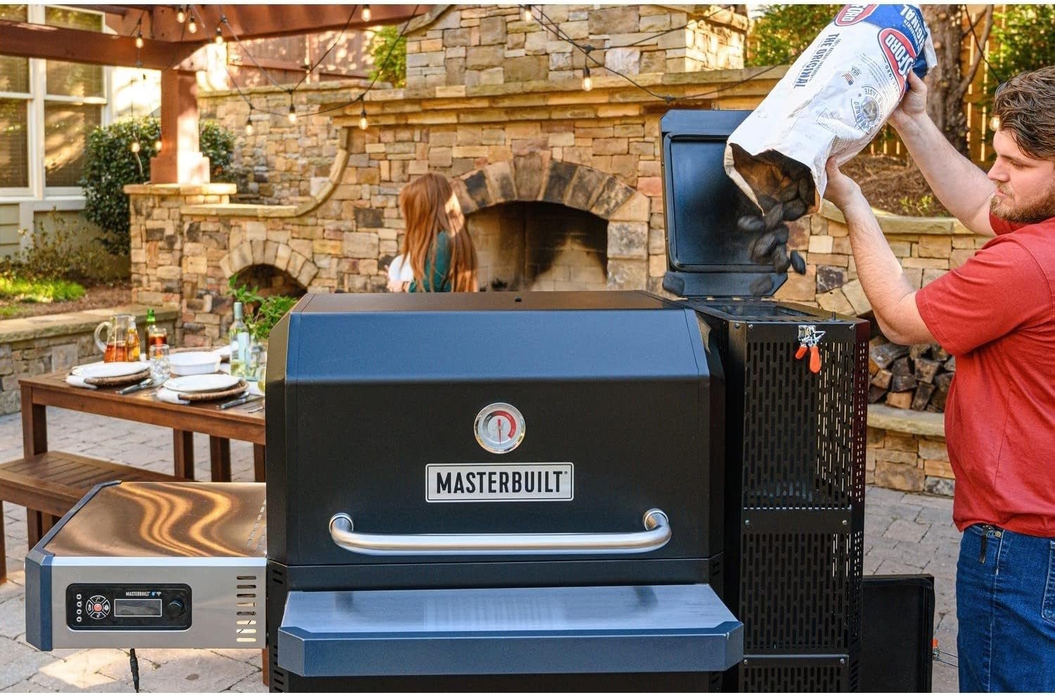Barbecue a carbone Gravity series 1050 Masterbuilt - Outdoor Privé