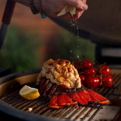 Barbecue a carbone e affumicatore Konnected Big Joe Kamado Joe - Outdoor Privé