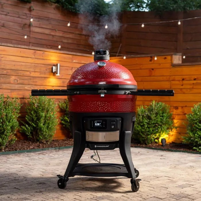 Barbecue a carbone e affumicatore Konnected Big Joe Kamado Joe - Outdoor Privé