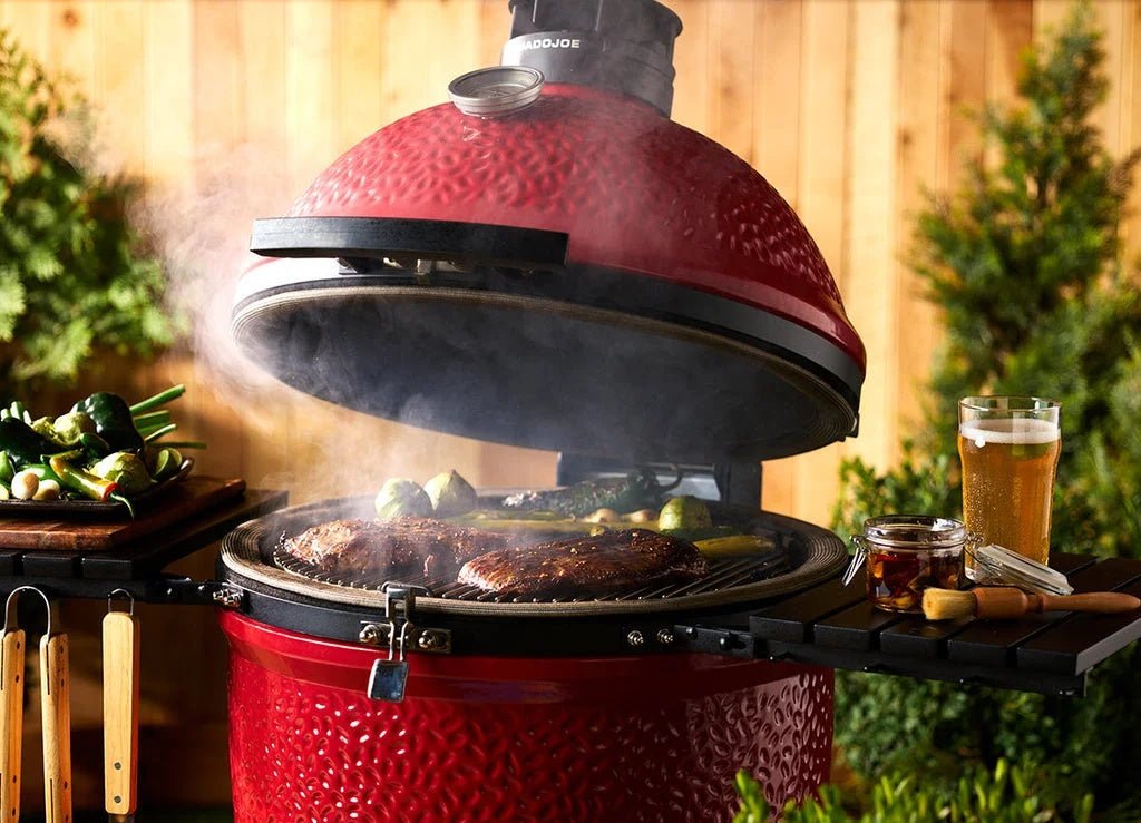 Barbecue a carbone BIG JOE II Stand Alone Kamado Joe - Outdoor Privé