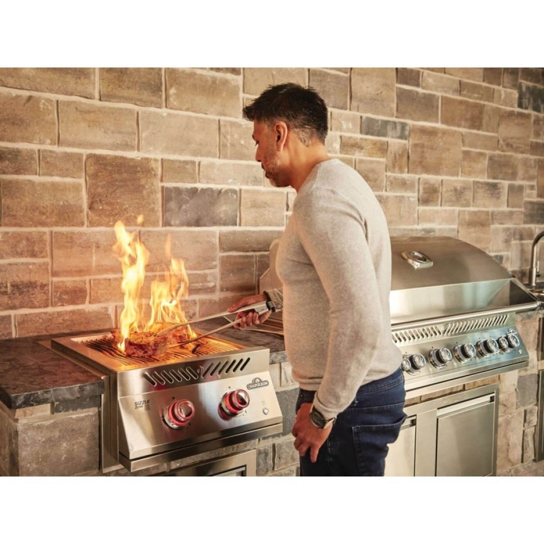 FUOCO LATERALE DOPPIO AD INCASSO A GAS SERIE 700 NAPOLEON - Outdoor Privé