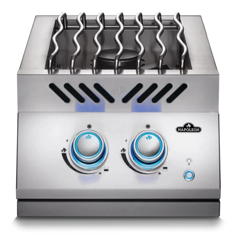 FUOCO LATERALE VERTICALE DOPPIO AD INCASSO GAS SERIE 500 NAPOLEON - Outdoor Privé