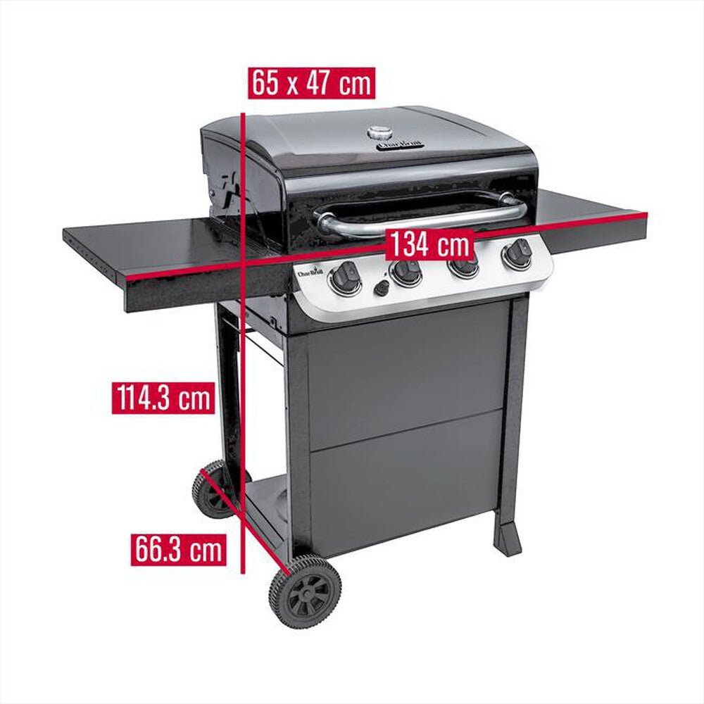 Barbecue a gas Char-Broil Convective 410B – 4 bruciatori - Outdoor Privé