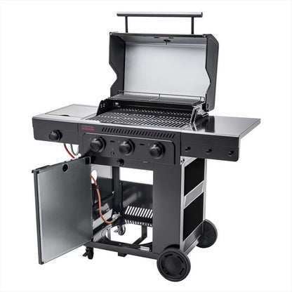 Barbecue a gas Char-Broil Essential 3G – 3 bruciatori, fornello laterale e tecnologia TRU-Infrared - Outdoor Privé
