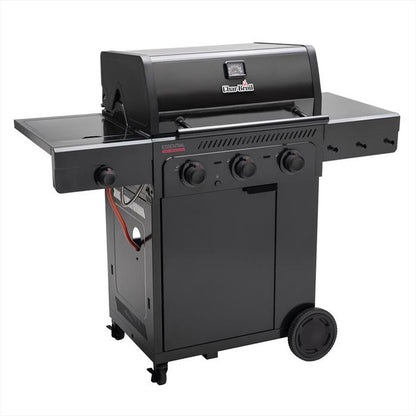 Barbecue a gas Char-Broil Essential 3G – 3 bruciatori, fornello laterale e tecnologia TRU-Infrared - Outdoor Privé