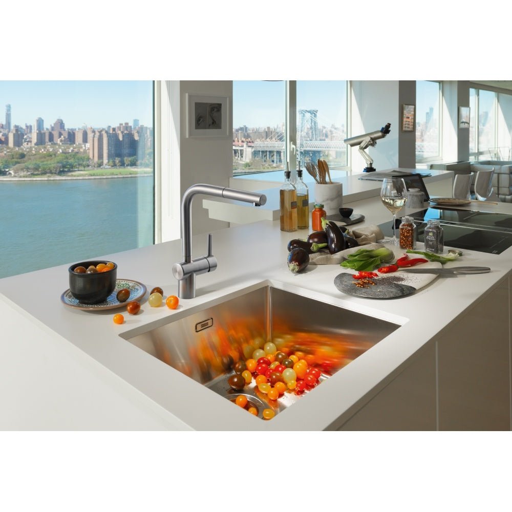 MISCELATORE Neo Doccia Atlas Inox satinato Napoleon - Outdoor Privé