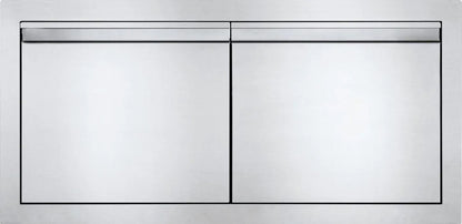Mobile da incasso per cucina con Anta doppia in acciaio inox grande Napoleon - Outdoor Privé