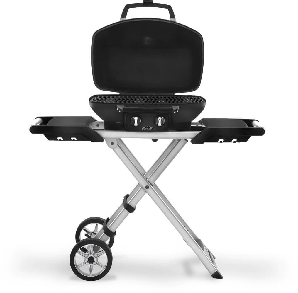 Barbecue a gas portatile Napoleon PRO 285X con carrello pieghevole e doppia griglia - Outdoor Privé