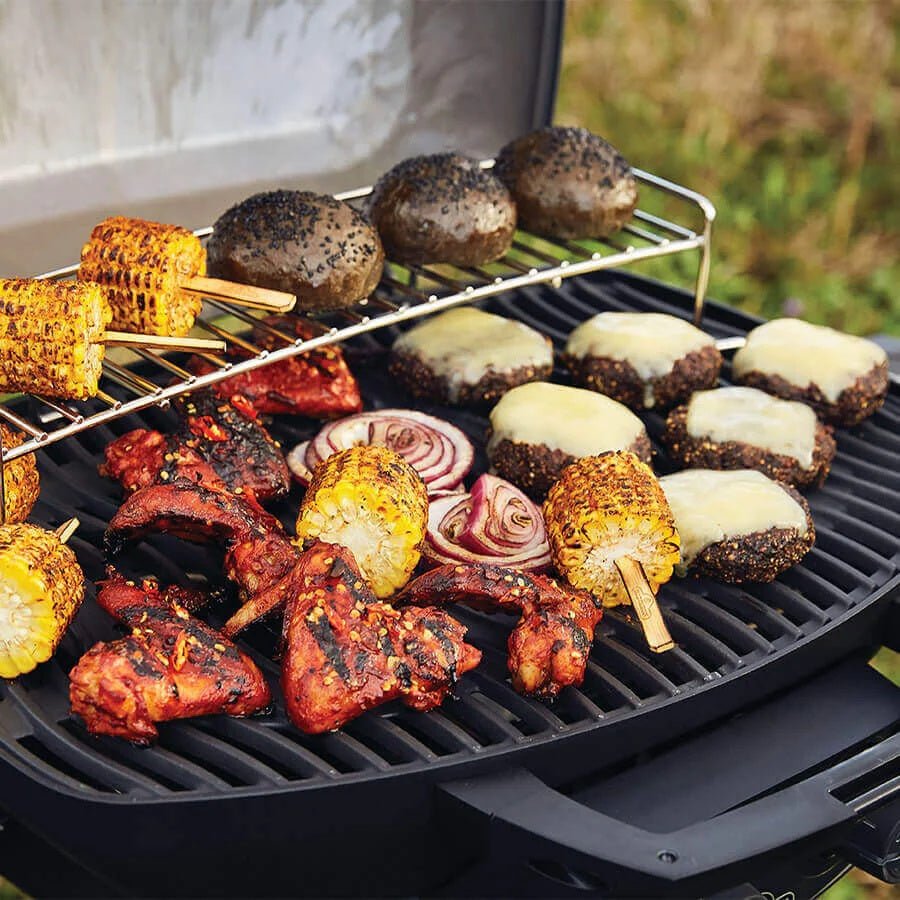 Barbecue a gas portatile Napoleon PRO 285X con carrello pieghevole e doppia griglia - Outdoor Privé