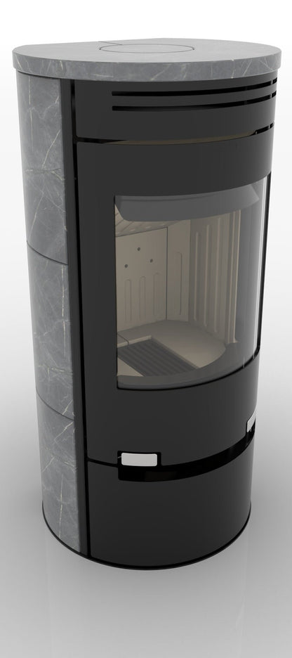 Stufa a legna Aduro 1.1SK 6 kW A+ in pietra ollare - Outdoor Privé