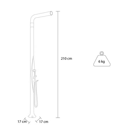 Doccia Funny Yang T245 Arkema - Outdoor Privé