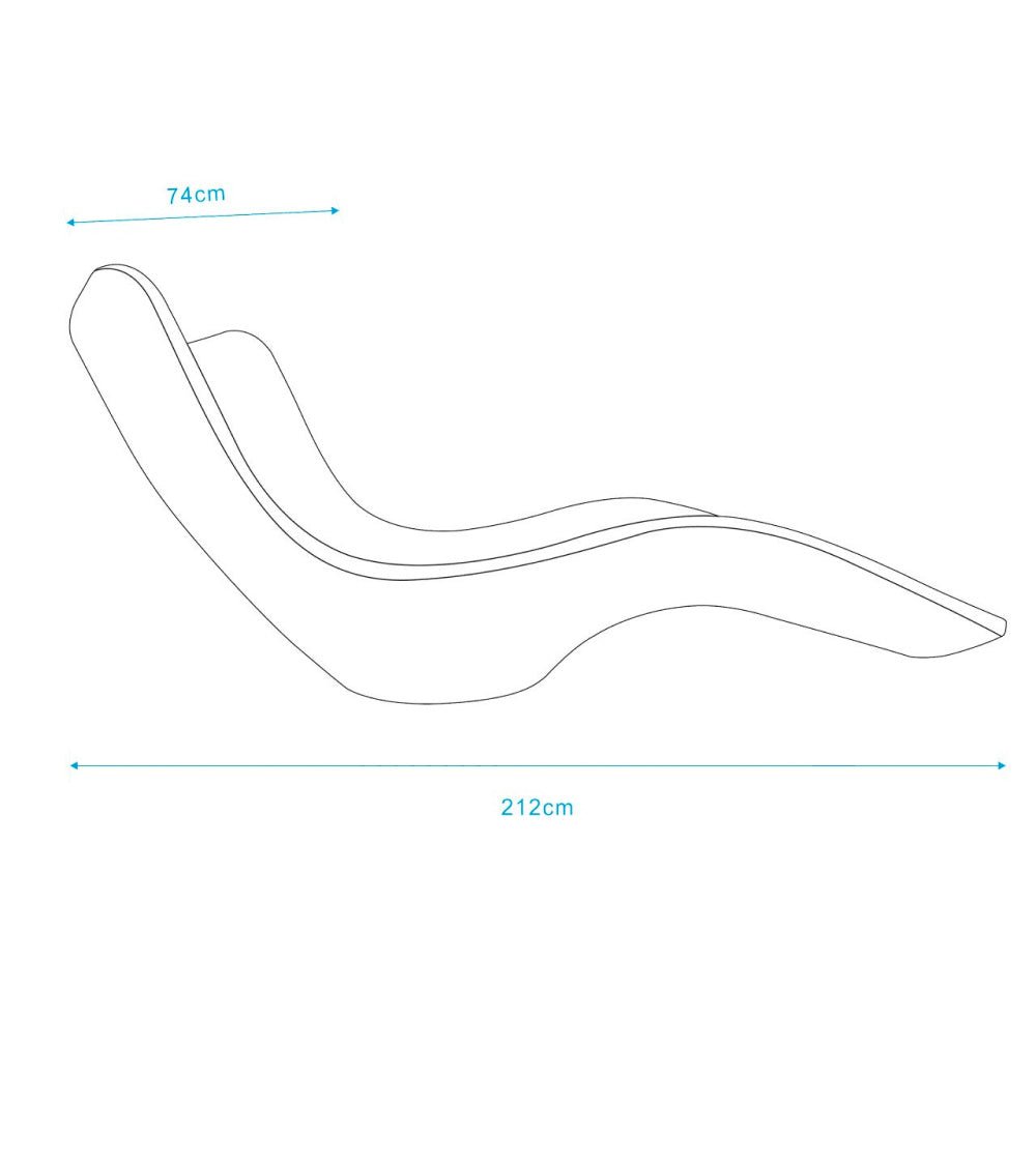 Chaise longue Cassiopea Sined - Outdoor Privé