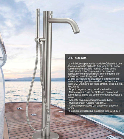 Doccia Oristano Inox Sined - Outdoor Privé