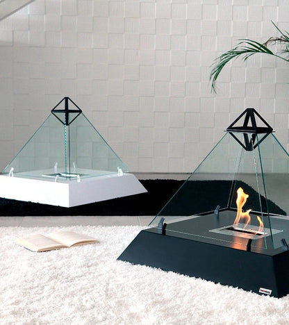 Biocamino da appoggio Louvre Biokamino - Outdoor Privé