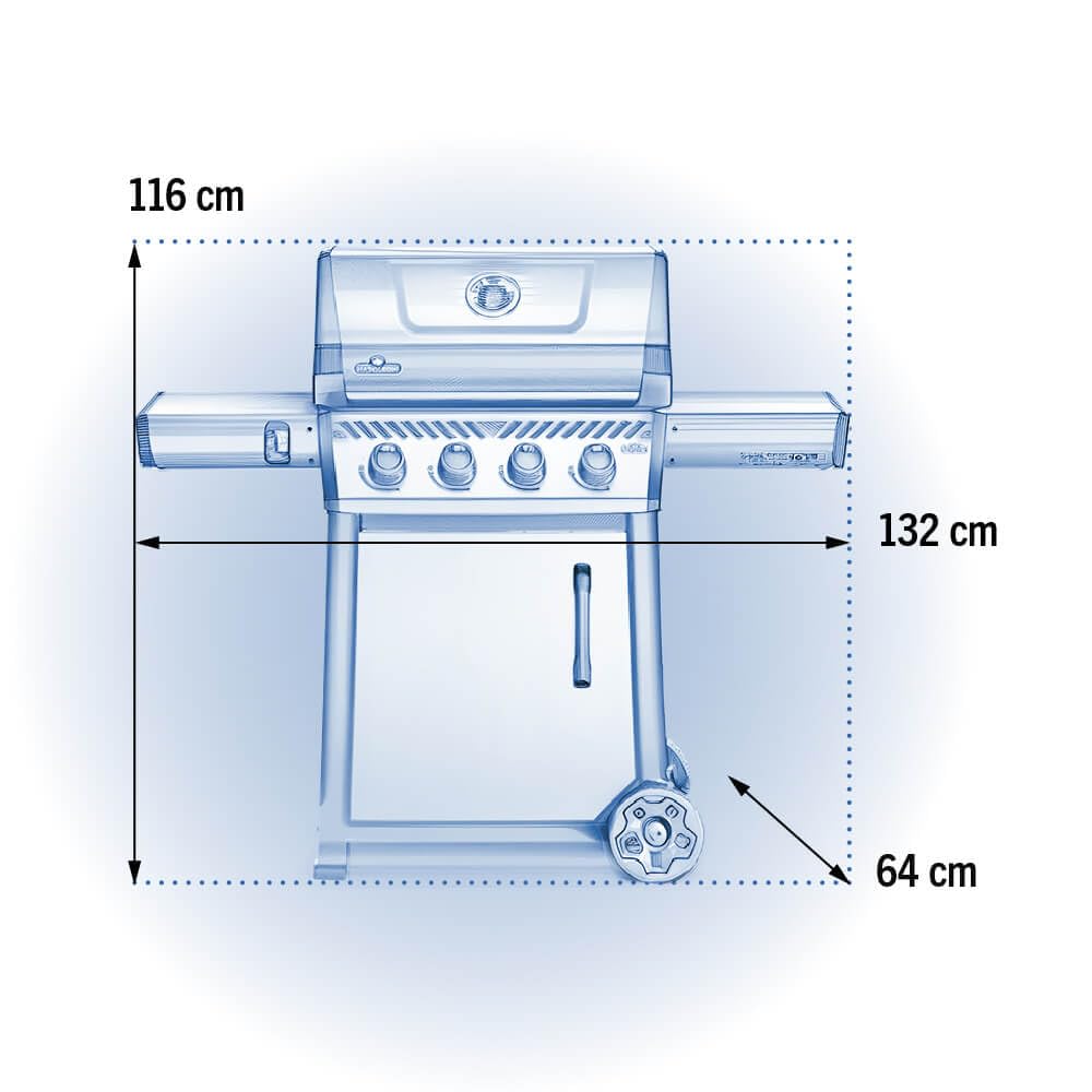 Barbecue a gas Napoleon Freestyle Pro FP 425 DSIBPK - Outdoor Privé
