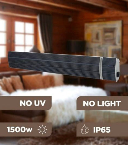 Riscaldatore a infrarossi Calore Nero 1500W WI-FI Sined - Outdoor Privé