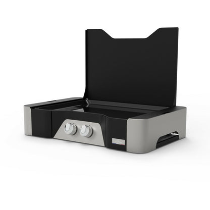 Plancha elettrica Le Marquier Exclusive Electric 260 – inox/nero - Outdoor Privé