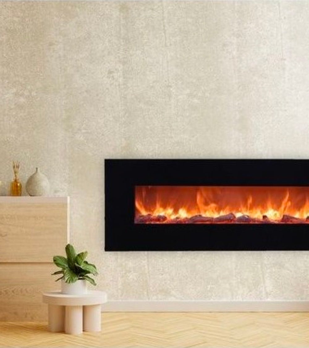 Camino elettrico Caminetto parete Aprica Sined - Outdoor Privé