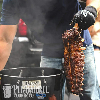 Pit Barrel Cooker Junior 14” – barbecue affumicatore verticale a carbone compatto (PRE-ORDINE) - Outdoor Privé
