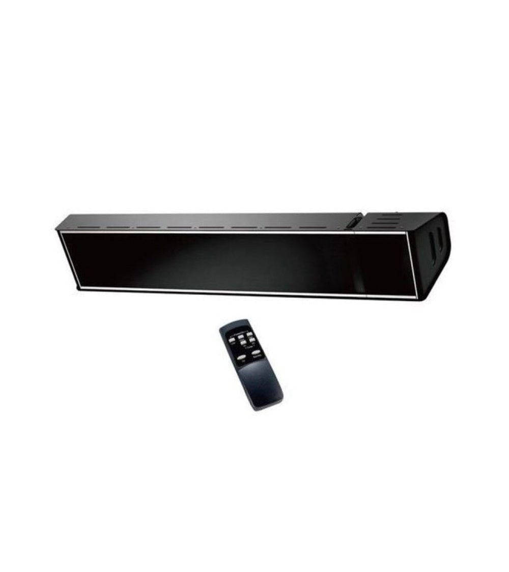 Riscaldatore a infrarossi Caldo vetro nero 2000 Sined - Outdoor Privé