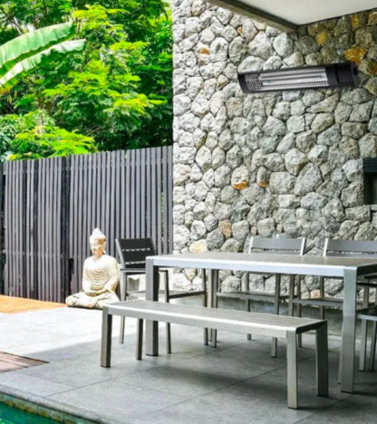 Riscaldatore Caldo irb nero - 2000 Sined - Outdoor Privé