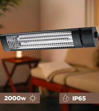 Riscaldatore elettrico caldo irb nero - terra Sined - Outdoor Privé
