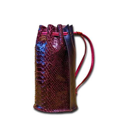 Glacette porta bottiglia in pelle Hoem - Outdoor Privé