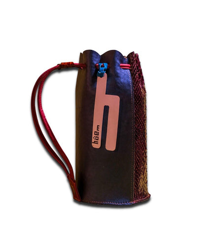 Glacette porta bottiglia in pelle Hoem - Outdoor Privé