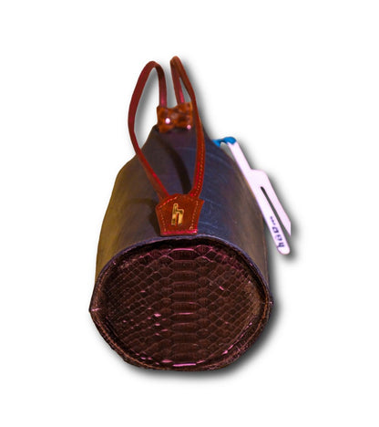 Glacette porta bottiglia in pelle Hoem - Outdoor Privé