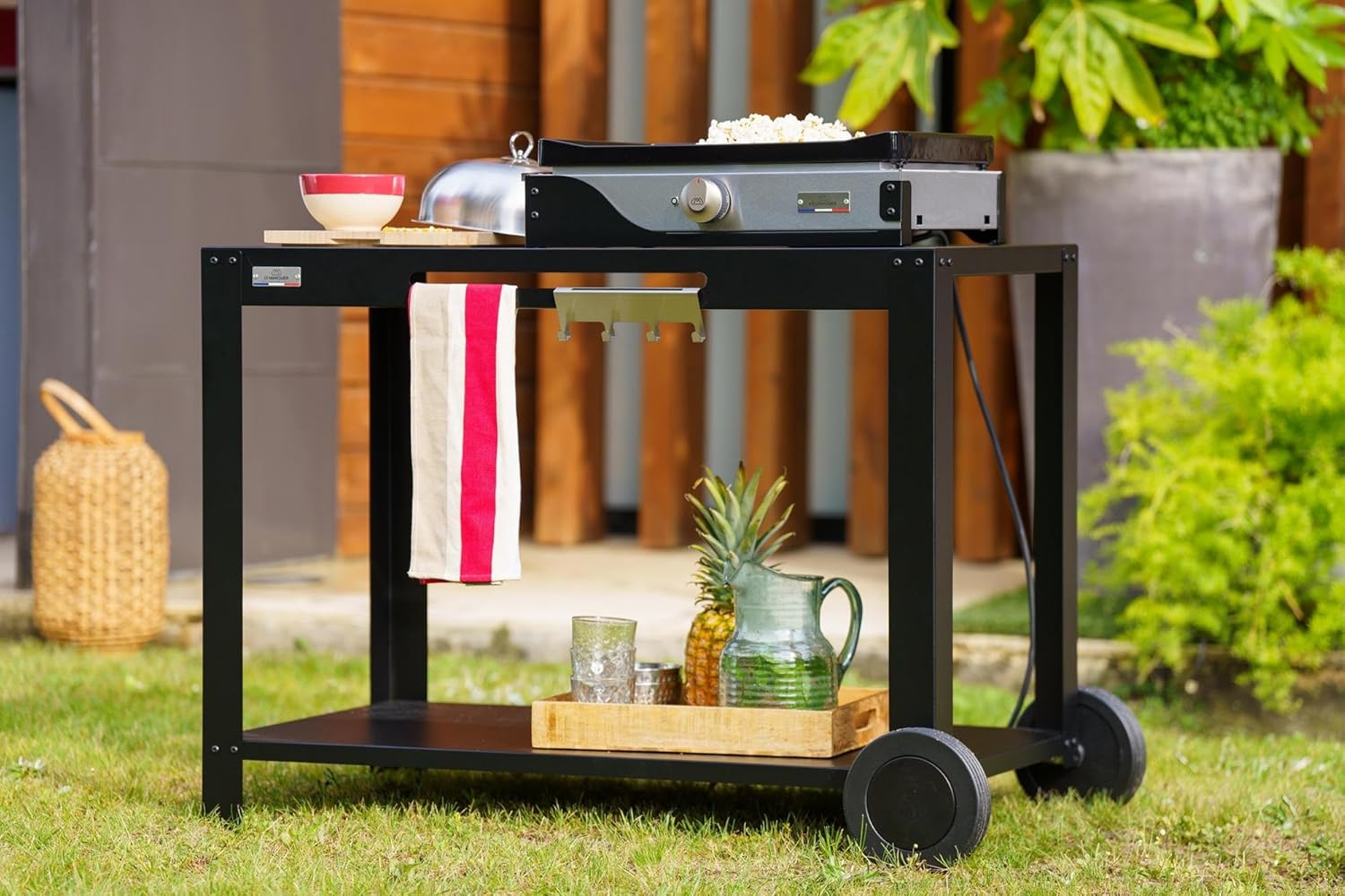 Carrello Le Marquier 110 XL Nero - Outdoor Privé