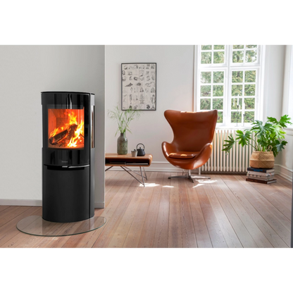 Stufa ibrida Aduro H3 LUX 7 kW A+ | Legna+Pellet, Ø150, Wi - Fi - Outdoor Privé