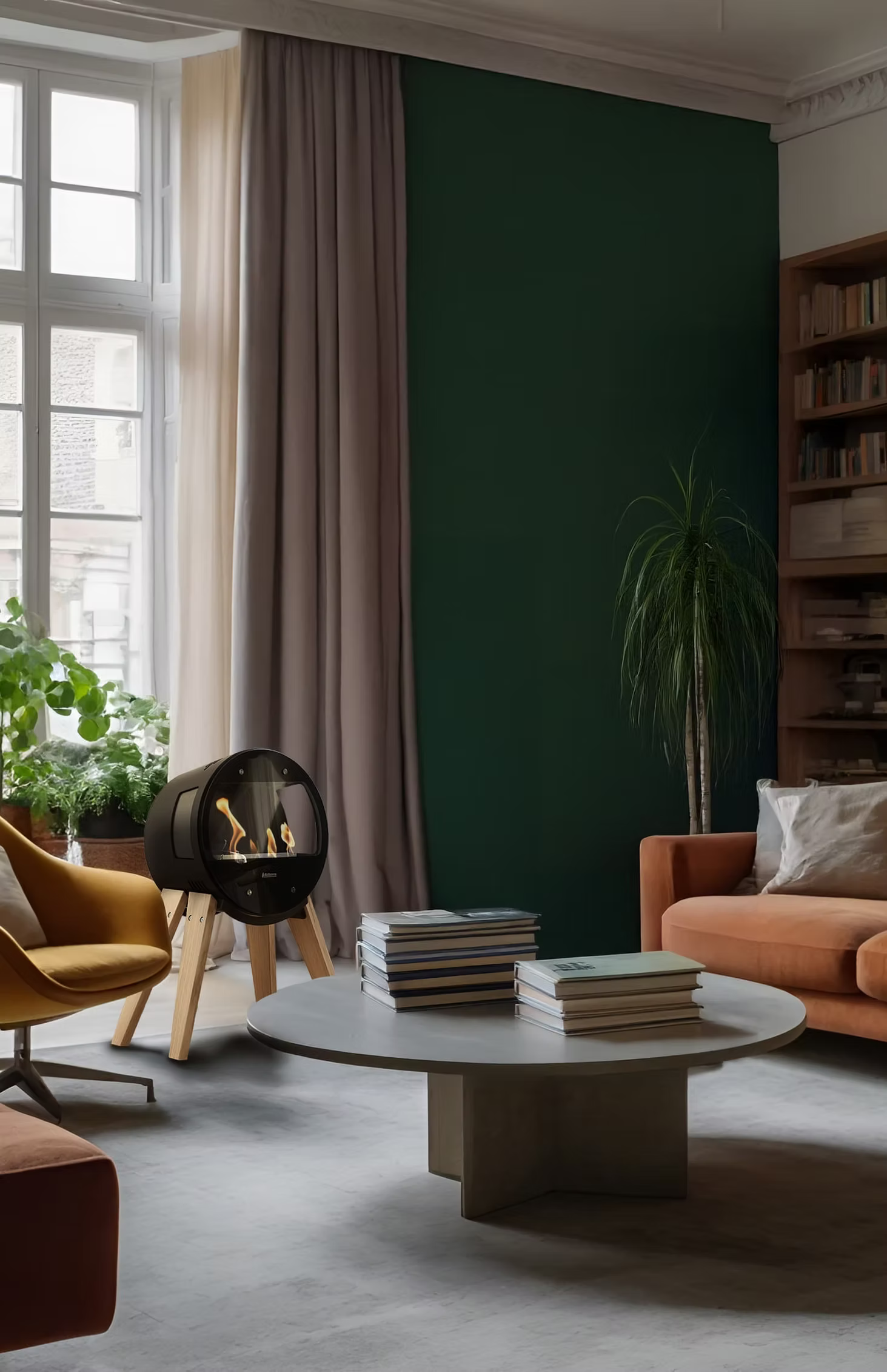 Caminetto bioetanolo Aduro B1 1,8–3 kW