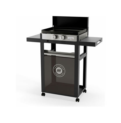 Plancha a gas gpl Francaise con carrello Le Marquier- Outdoor Privé