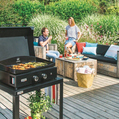 Plancha a gas Pure 260 nera Le Marquier- Outdoor Privé