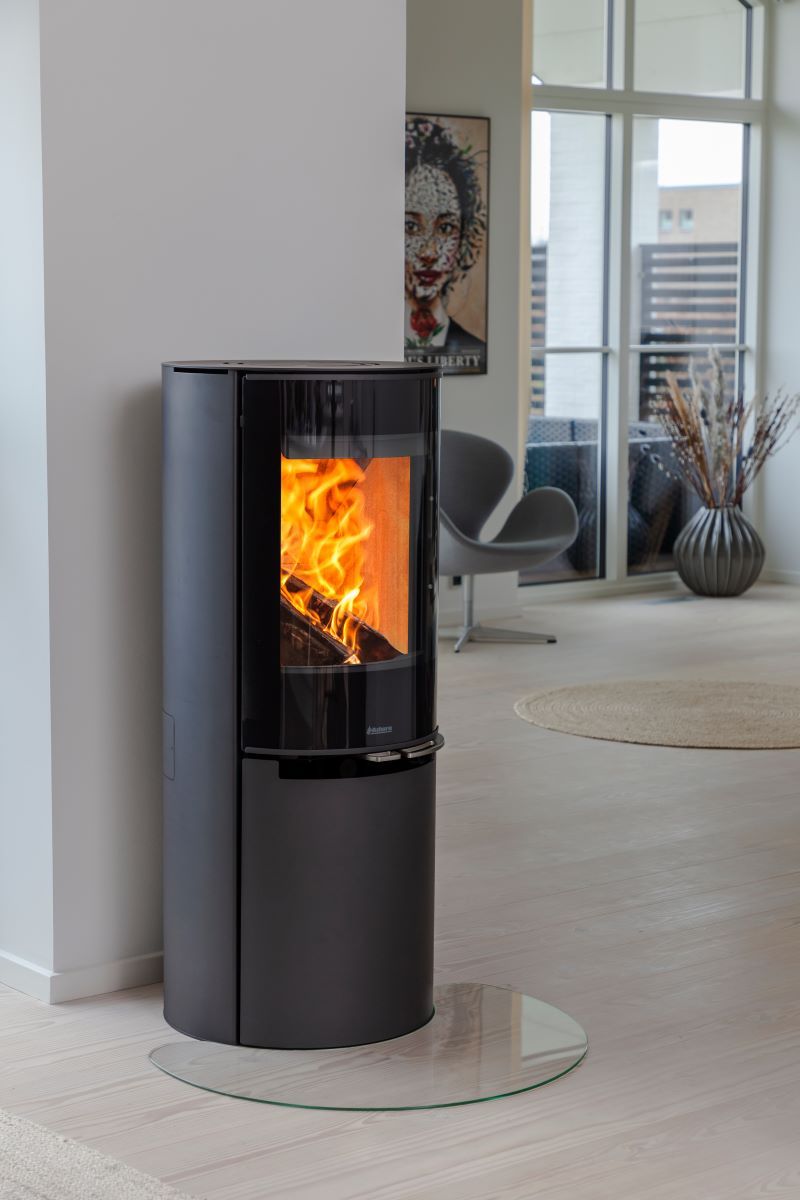Stufa ibrida Aduro H4 LUX 7 kW A+ | Legna+Pellet, Ø150, Wi - Fi - Outdoor Privé
