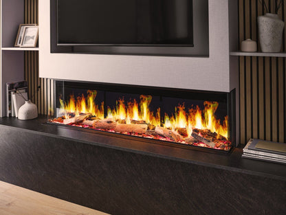 Caminetto elettrico MaisonFire Ardelis – trifacciale 152,5×53×24 cm - Outdoor Privé