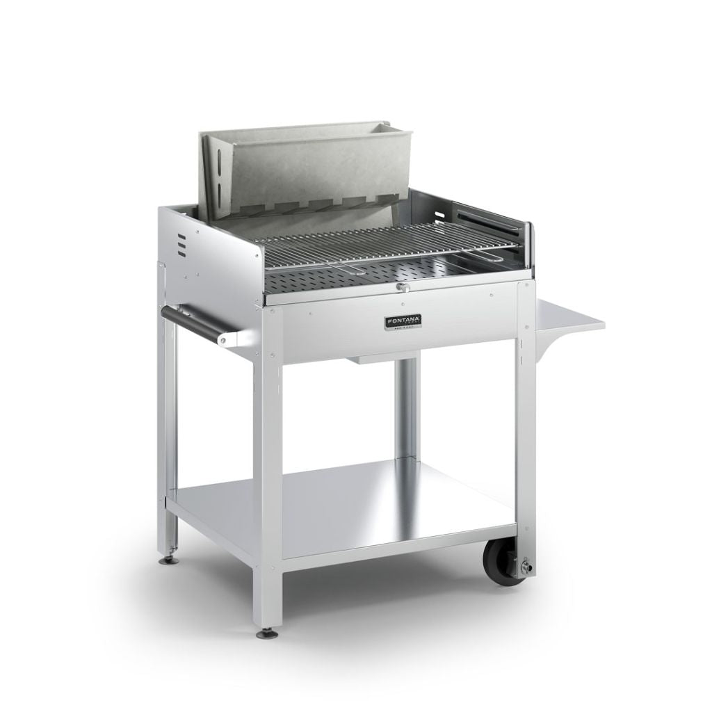 Barbecue Tirreno con carrello Fontana Forni - Outdoor Privé