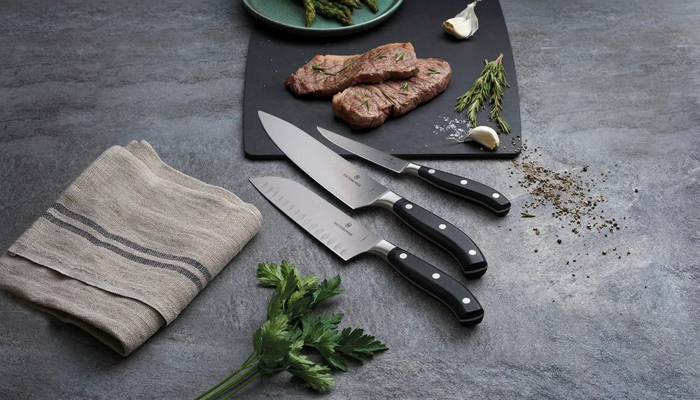 Ceppo Coltelli da Cucina 6 Pezzi Victorinoх Grand Maître – Nero - Outdoor Privé