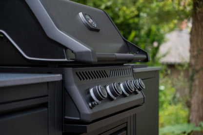 Barbecue a gas da incasso Napoleon Serie 300 32” – Nero Opaco - Outdoor Privé