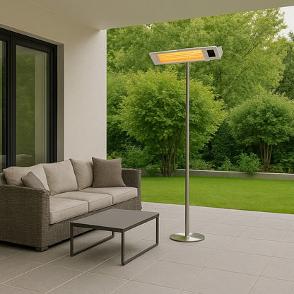 Riscaldatore infrarossi con palo SINED CALDO - IRA 2000W - Wi - Fi IP65 - Outdoor Privé