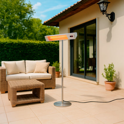 Riscaldatore infrarossi con palo SINED CALDO - IRA 2000W - Wi - Fi IP65 - Outdoor Privé